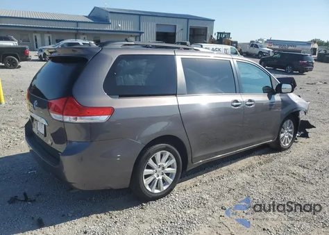 2012 Toyota Sienna Xle из США, поврежденный, VIN 5TDDK3DC9CS041732